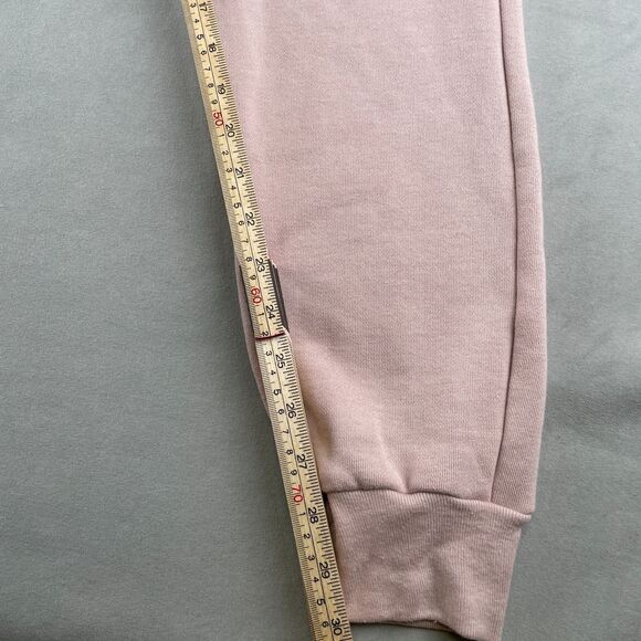 American Apparel Sweatpants Mens M Mauve Flex Fleece Joggers Cuffed Pockets Rare - Picture 8 of 10